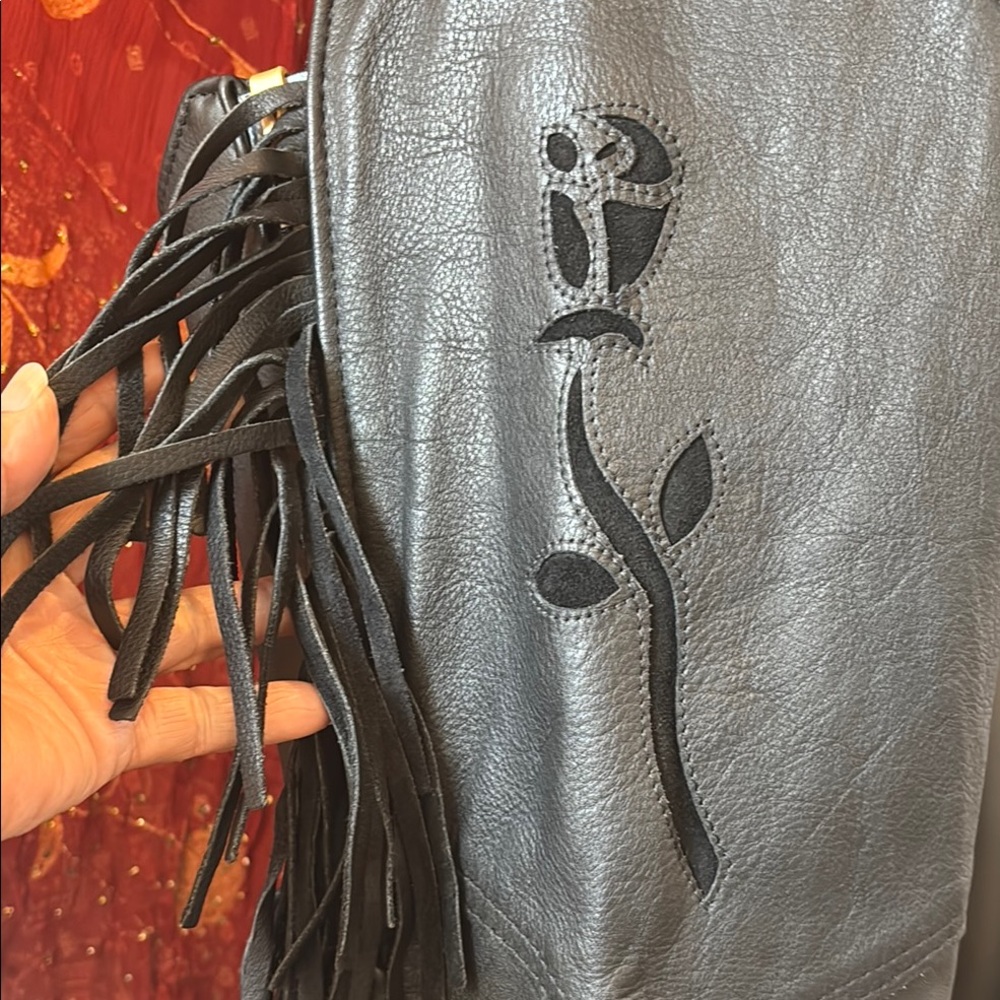 Women’s Leather  Chaps - Picture 3 of 10